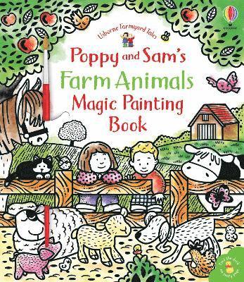 Poppy and Sam's Farm Animals Magic Painting Book 1