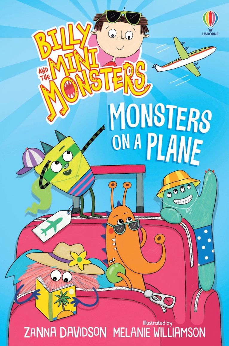 Zanna Davidson - Monsters on a Plane, Häftad