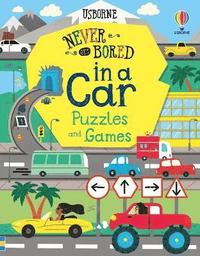 bokomslag Never Get Bored in a Car Puzzles & Games