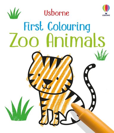 Kirsteen Robson - First Colouring Zoo Animals, Häftad