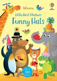 bokomslag Little First Stickers Funny Hats