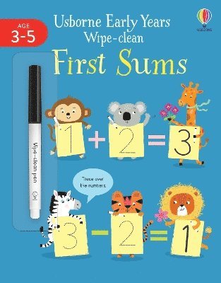 Early Years Wipe-Clean First Sums 1