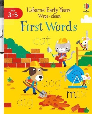 bokomslag Early Years Wipe-Clean First Words