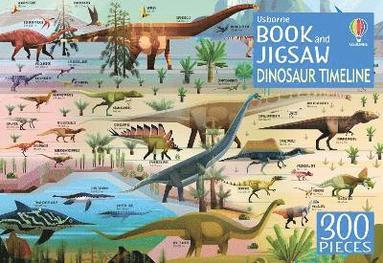 bokomslag Dinosaur Timeline Book and Jigsaw