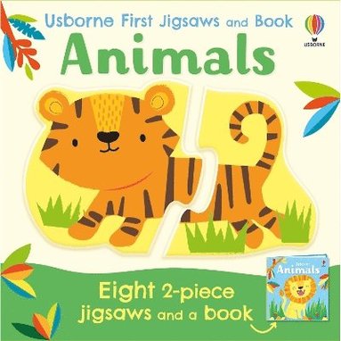bokomslag Usborne First Jigsaws and Book: Animals