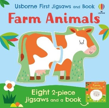 bokomslag Usborne First Jigsaws: Farm Animals
