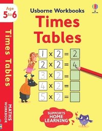 bokomslag Usborne Workbooks Times tables 5-6