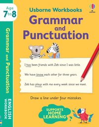 bokomslag Usborne Workbooks Grammar and Punctuation 7-8