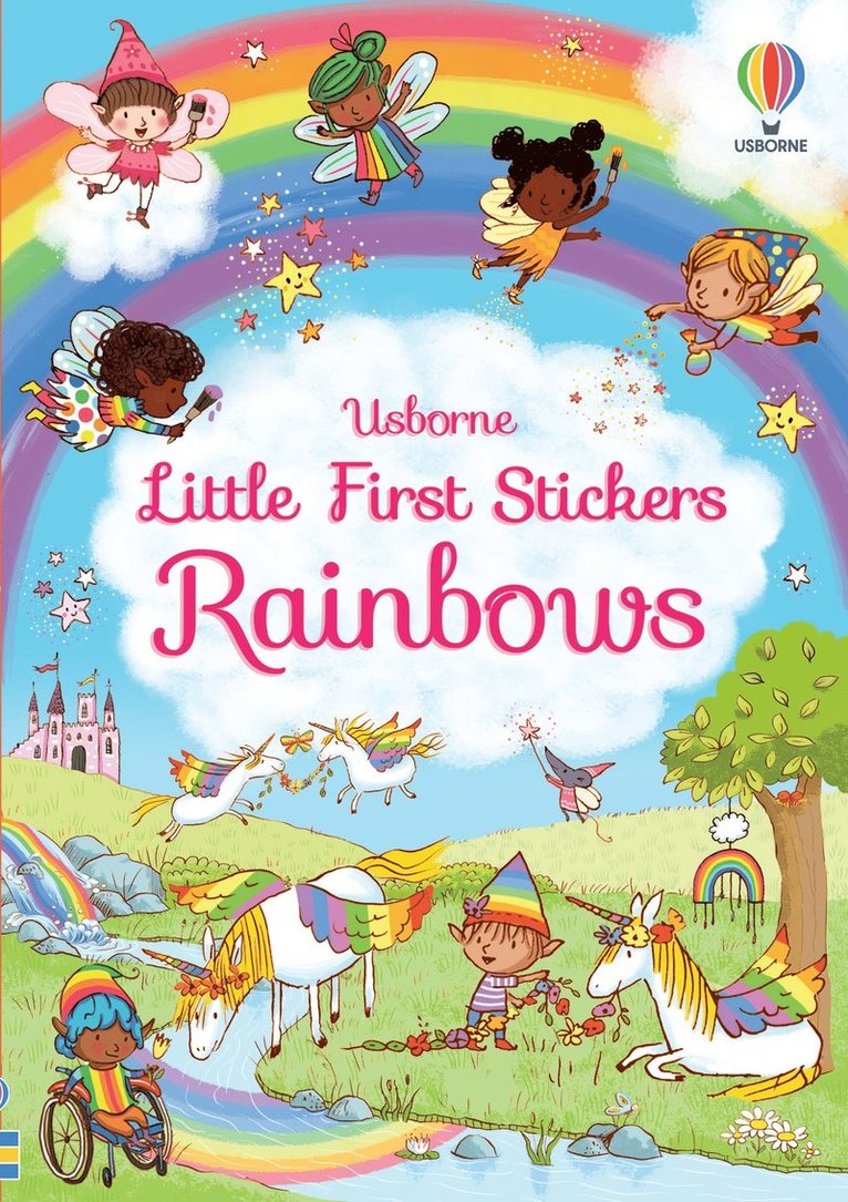 Felicity Brooks - Little First Stickers Rainbows, Häftad