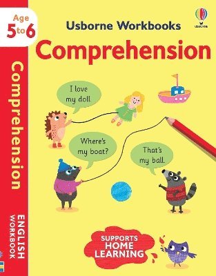 bokomslag Usborne Workbooks Comprehension 5-6