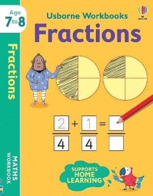 bokomslag Usborne Workbooks Fractions 7-8