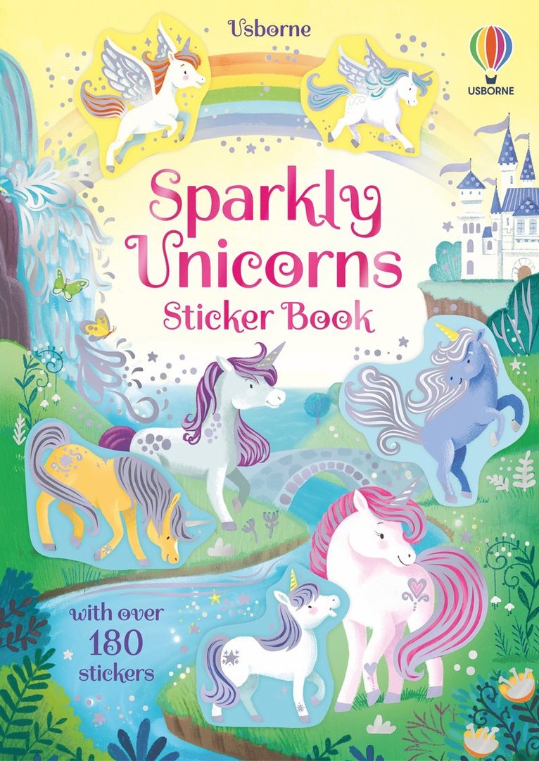 Sparkly Unicorns Sticker Book 1