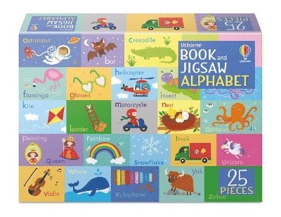 Book and Jigsaw Alphabet 1