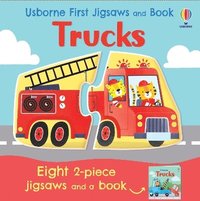 bokomslag Usborne First Jigsaws and Book: Trucks