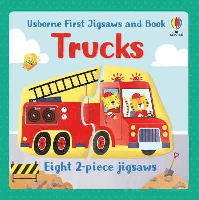 Usborne First Jigsaws and Book: Trucks 1