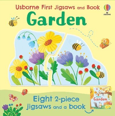Usborne First Jigsaws and Book: Garden 1