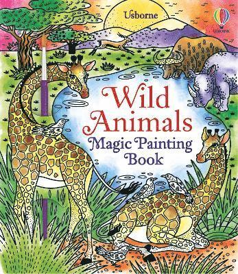 Wild Animals Magic Painting Book 1