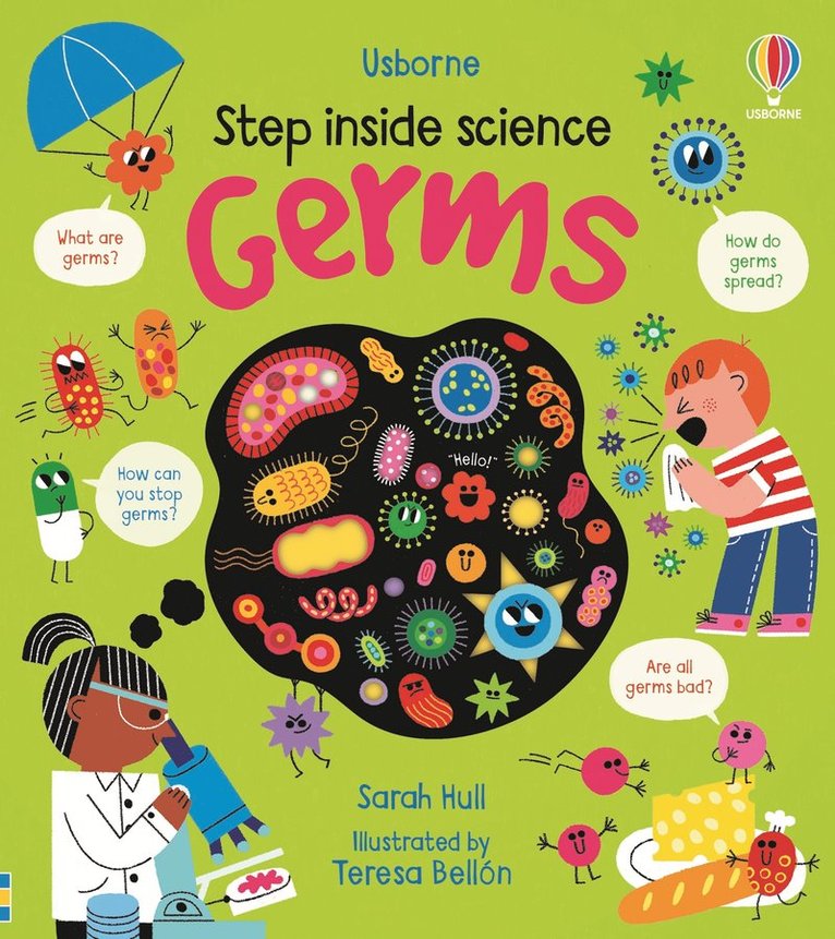 Sarah Hull - Step inside Science: Germs, Kartonnage
