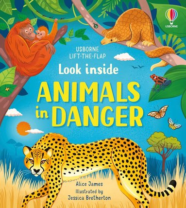 Alice James - Look Inside Animals in Danger, Kartonnage