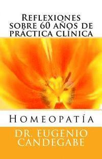 bokomslag Homeopatía -Reflexiones sobre 60 años de práctica clínica -