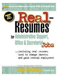 Real-Resumes for Administrative Support, Office & Secretarial Jobs 1