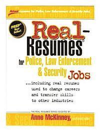 Real-Resumes for Police, Law Enforcement, & Security Jobs 1