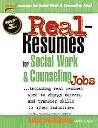 Anne McKinney - Real-Resumes for Social Work & Counseling Jobs, Häftad