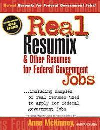 Anne McKinney - Real Resumix & Other Resumes for Federal Government Jobs, Häftad