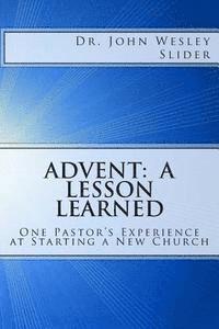 Advent: A Lesson Learned 1