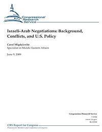 bokomslag Israeli-Arab Negotiations: Background, Conflicts, and U.S. Policy