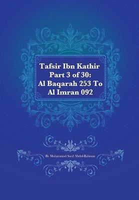 bokomslag Tafsir Ibn Kathir Part 3 of 30