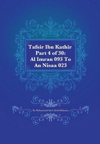 bokomslag Tafsir Ibn Kathir Part 4 of 30