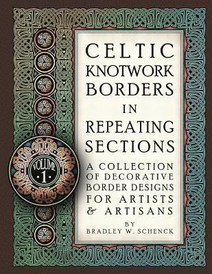 bokomslag Celtic Knotwork Borders in Repeating Sections: A Collection of Decorative Border Designs for Artists & Artisans