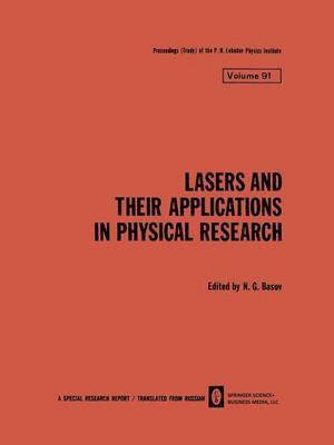 bokomslag Lasers and Their Applications in Physical Research