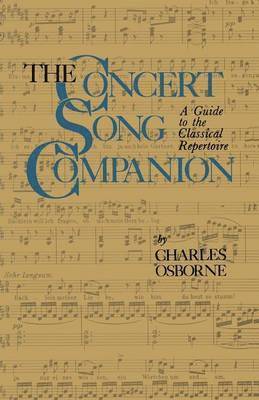 The Concert Song Companion 1