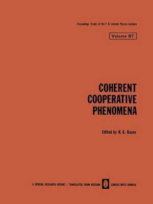 Coherent Cooperative Phenomena 1