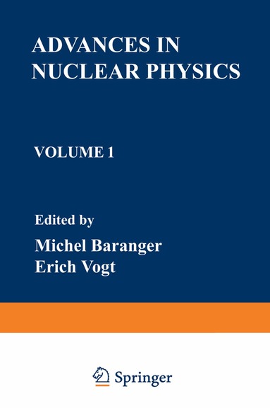 Michel Baranger, Erich Vogt - Advances in Nuclear Physics, Häftad