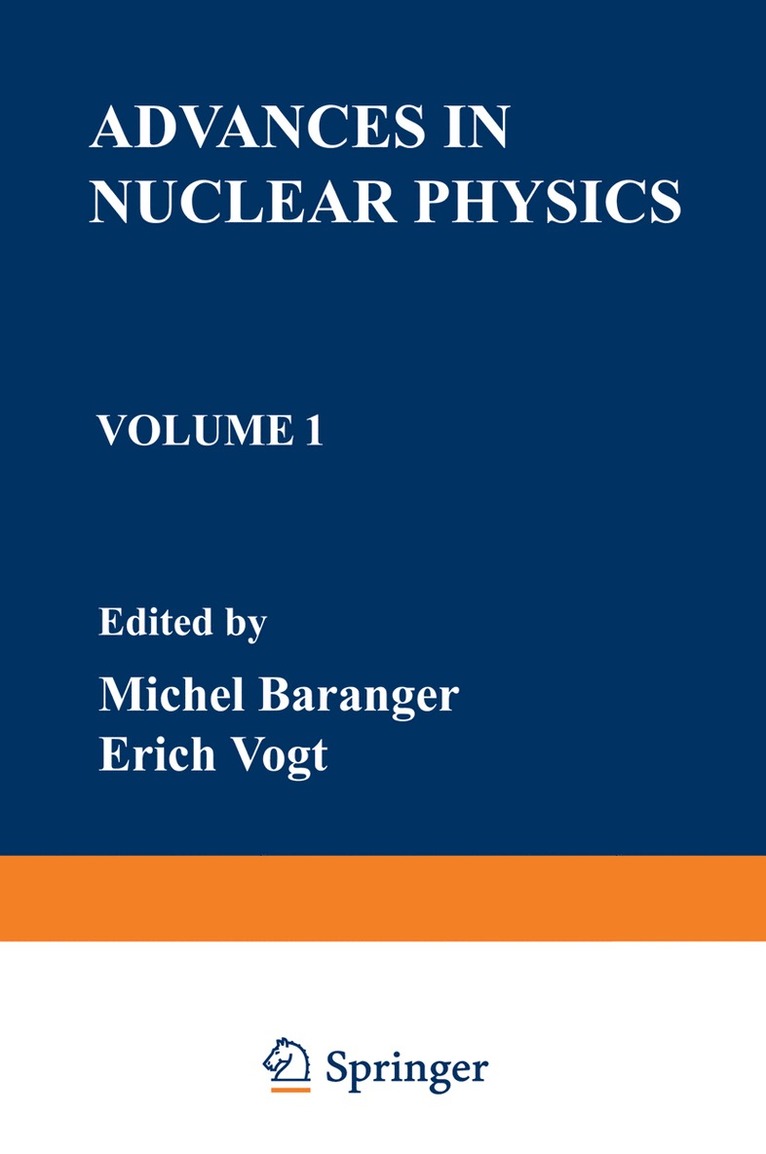 Advances in Nuclear Physics 1