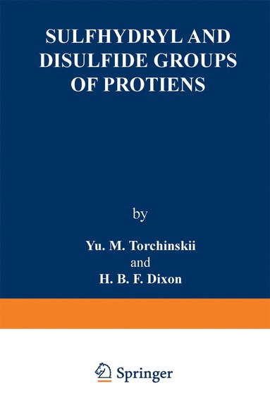 bokomslag Sulfhydryl and Disulfide Groups of Proteins