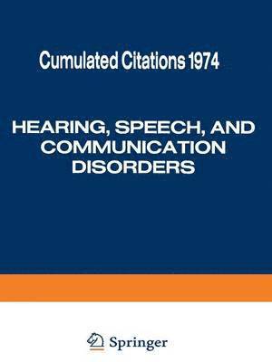 bokomslag Hearing, Speech, and Communication Disorders