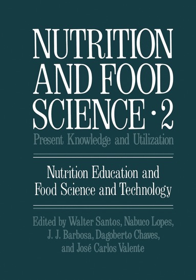 bokomslag Nutrition and Food Science