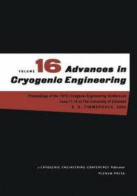 bokomslag Advances in Cryogenic Engineering