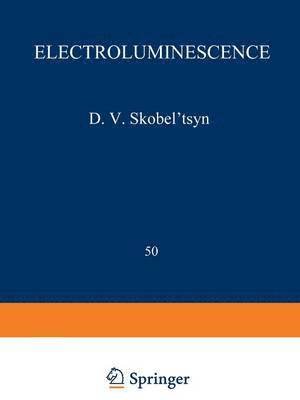 bokomslag Electroluminescence / Elektrolyuminestsentsiya / 