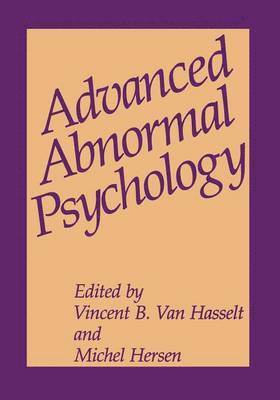 bokomslag Advanced Abnormal Psychology