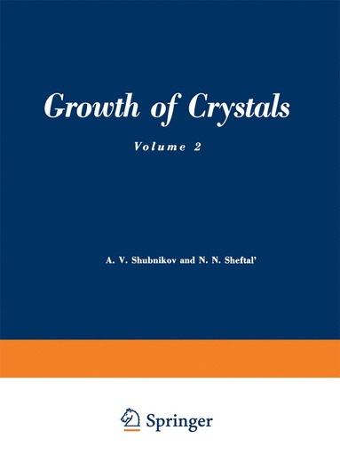 bokomslag Growth of Crystals