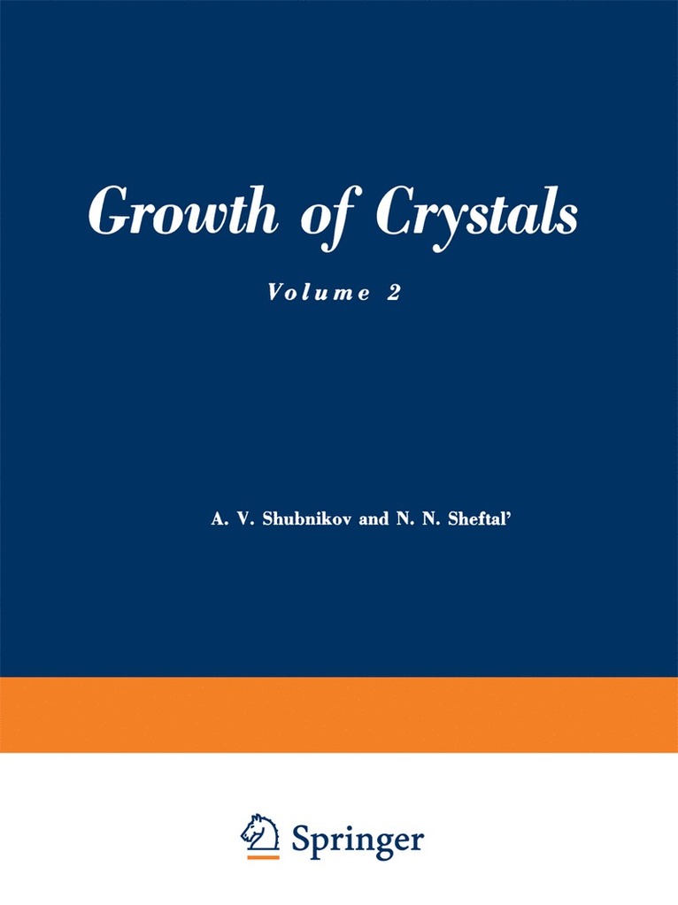 Growth of Crystals