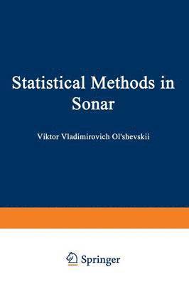 bokomslag Statistical Methods in Sonar