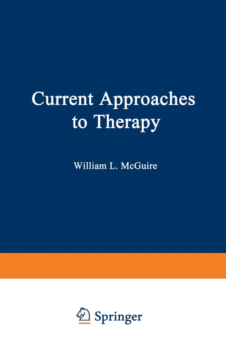 William McGuire, William Mcguire - Current Approaches to Therapy, Häftad