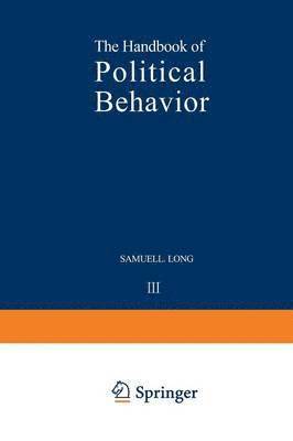 bokomslag The Handbook of Political Behavior