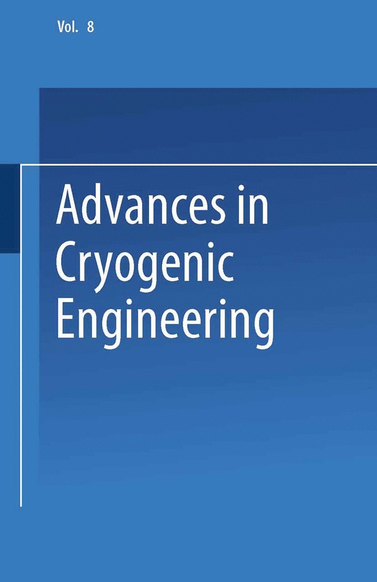K. D. Timmerhaus - Advances in Cryogenic Engineering, Häftad